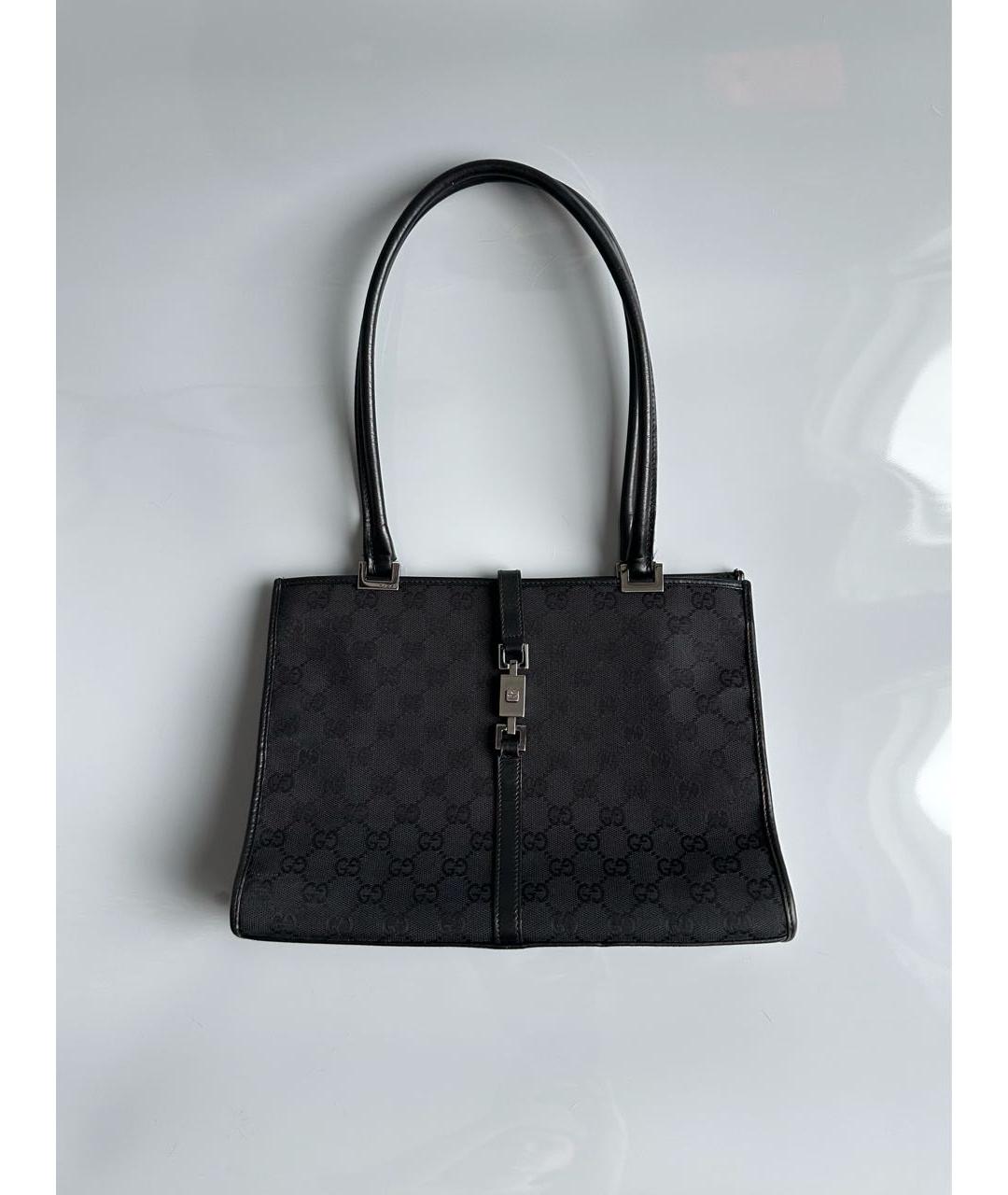 GUCCI Черная сумка тоут, фото 2