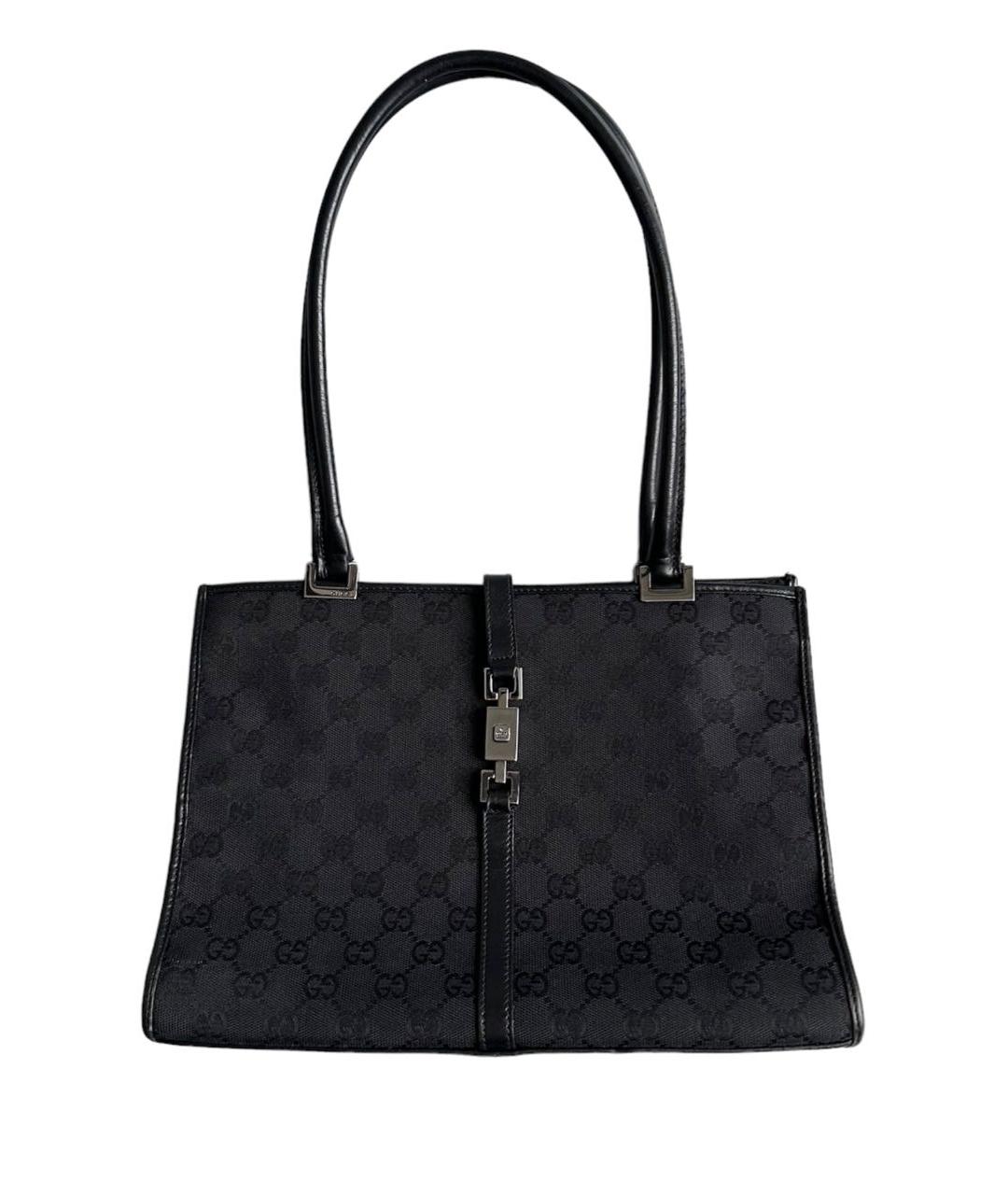 GUCCI Черная сумка тоут, фото 1
