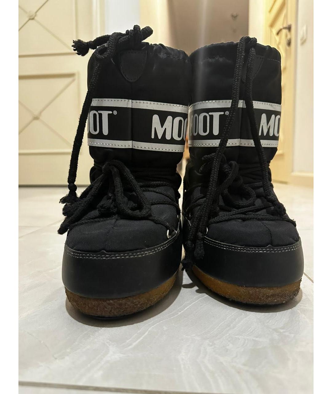 MOON BOOT Черные ботинки, фото 2