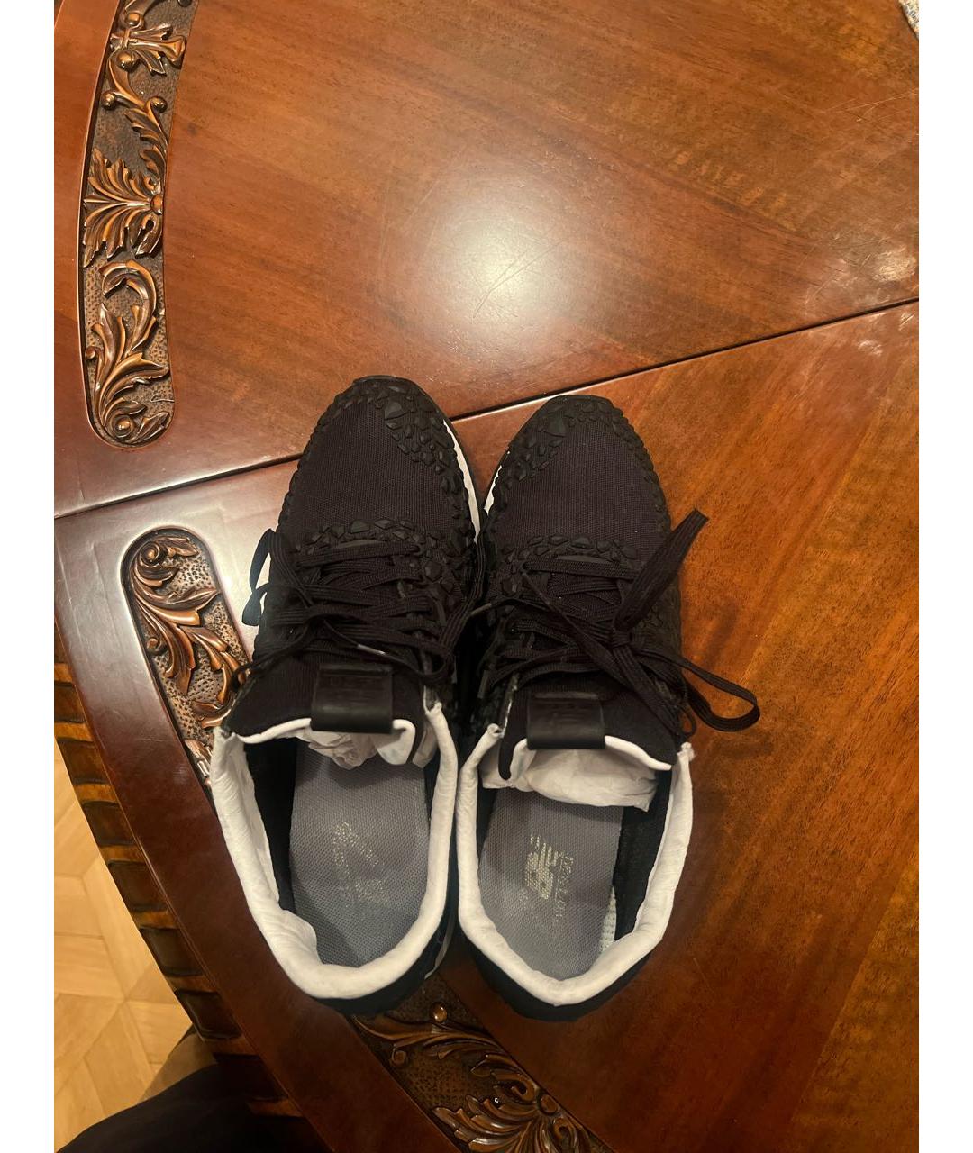 NEW BALANCE Черные неопреновые кроссовки, фото 3