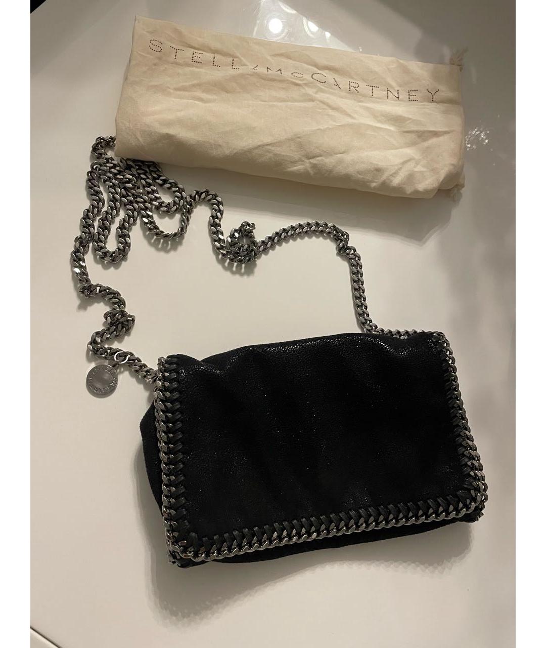 STELLA MCCARTNEY Черная сумка через плечо из искусственной кожи, фото 2
