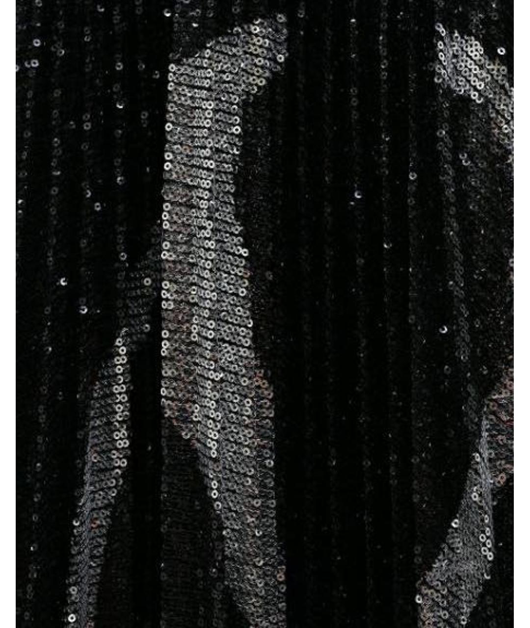 VALENTINO Черная юбка миди, фото 4
