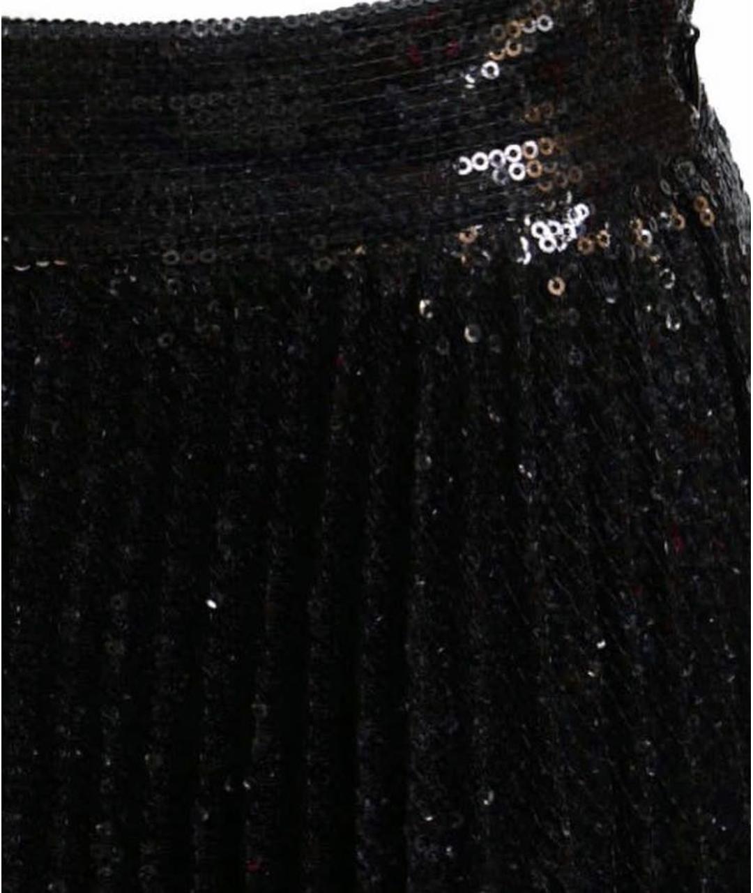 VALENTINO Черная юбка миди, фото 3
