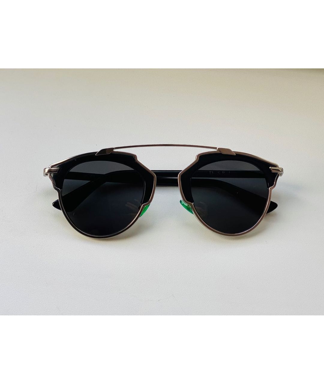 CHRISTIAN DIOR PRE-OWNED Черные солнцезащитные очки, фото 8