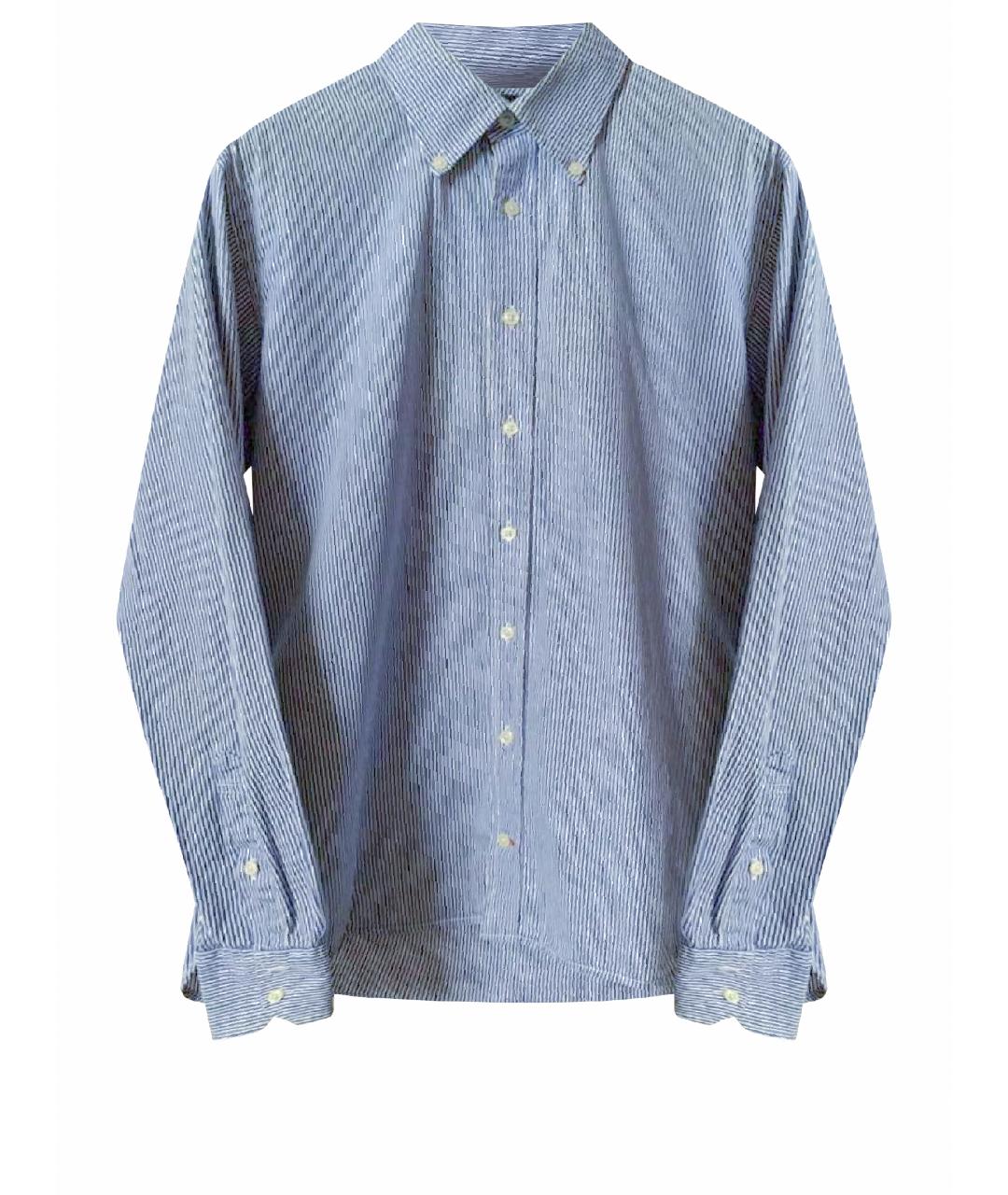 TOMMY HILFIGER Голубая хлопковая кэжуал рубашка, фото 1