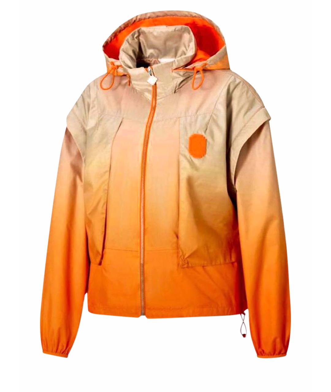PUMA Оранжевая полиэстеровая спортивная куртка, фото 1