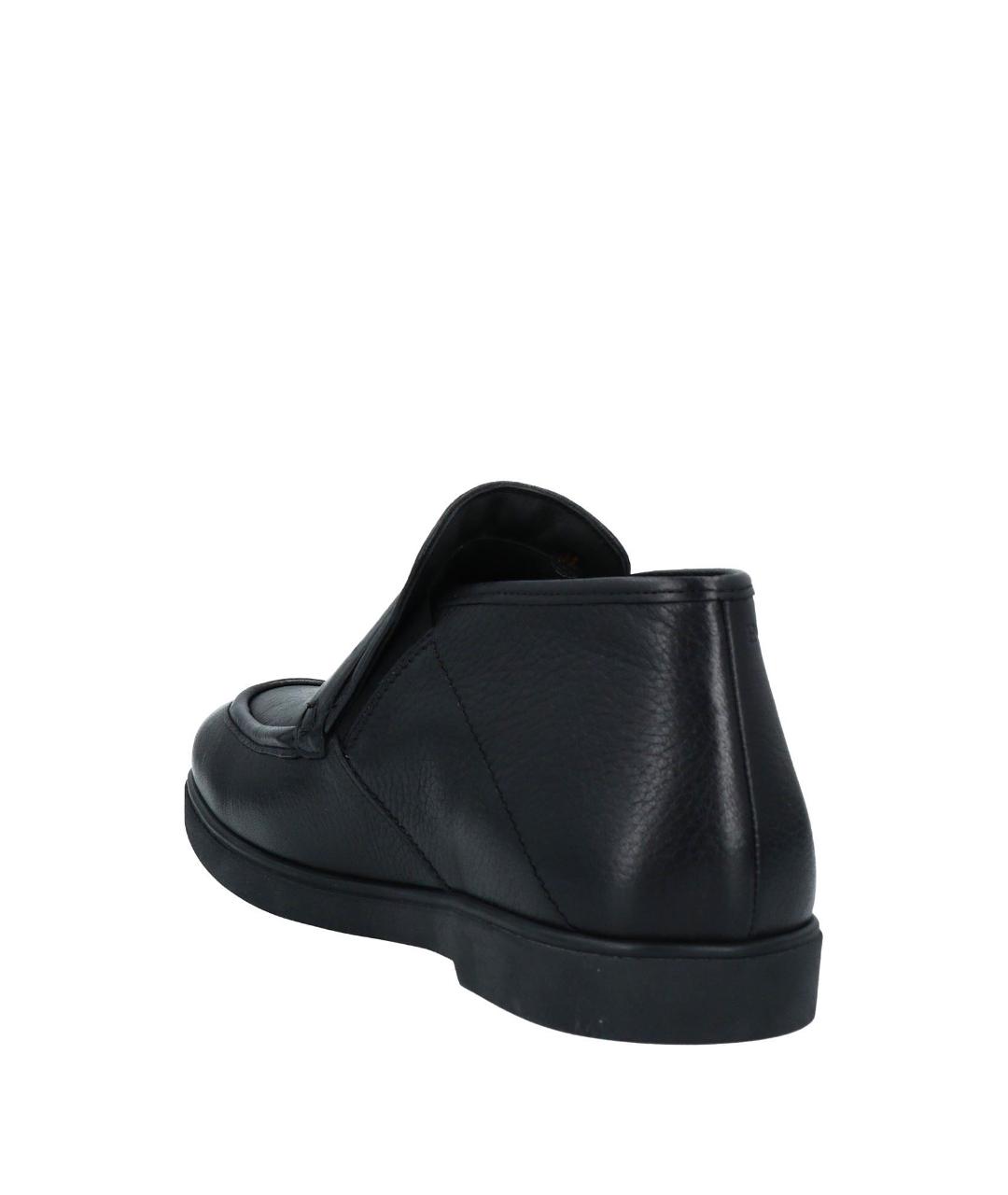 FABI Черные кожаные высокие ботинки, фото 4