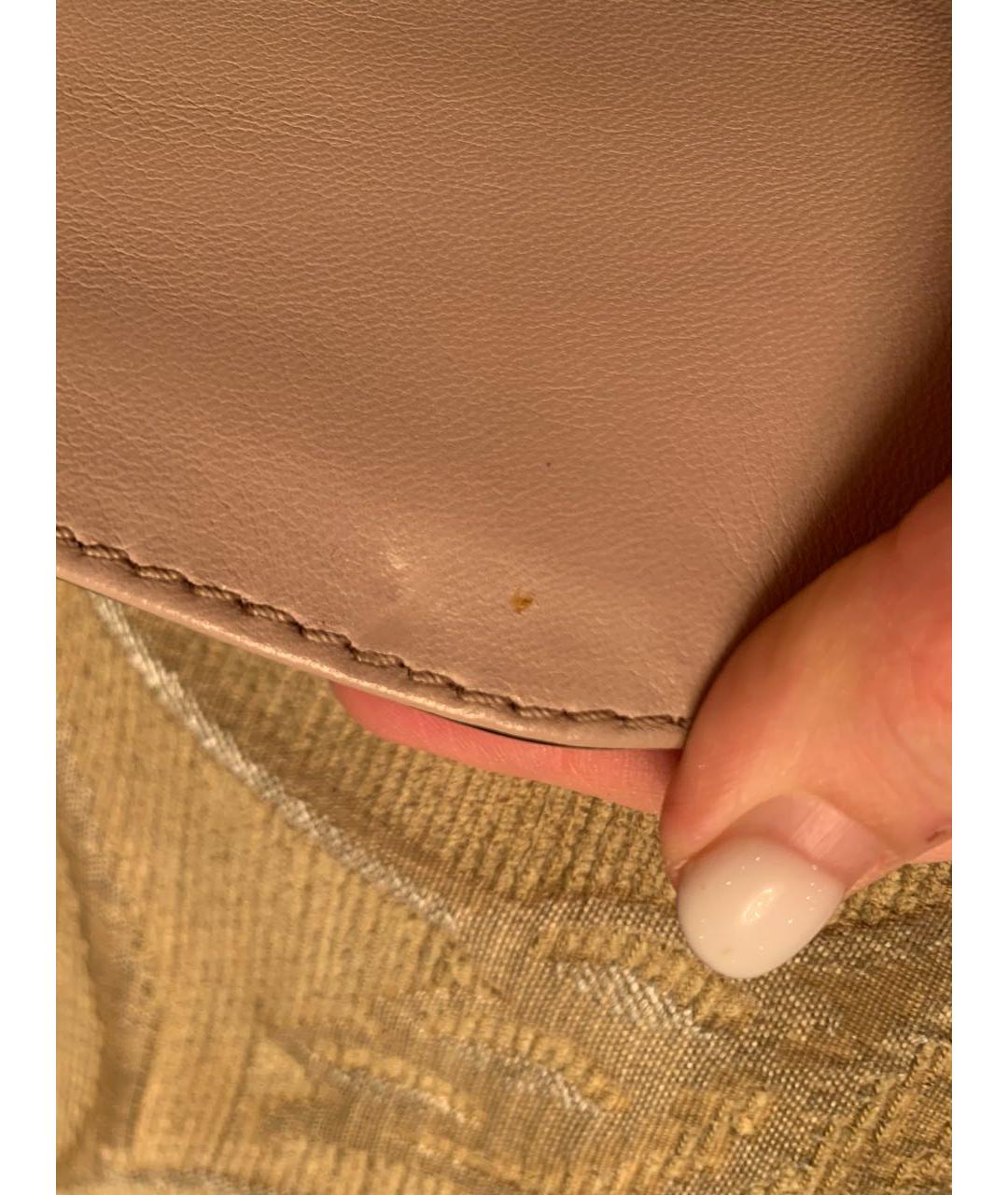 VALENTINO Кожаная сумка с короткими ручками, фото 4