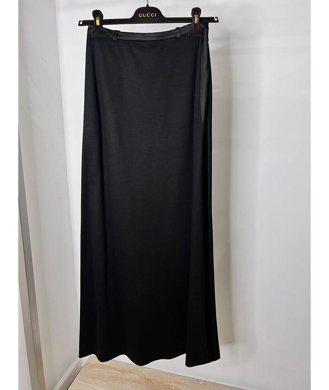 MAISON MARGIELA Черная юбка макси, фото 2