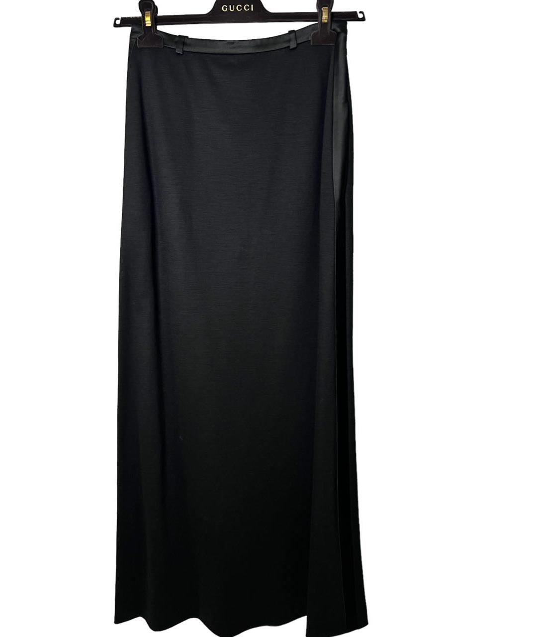 MAISON MARGIELA Черная юбка макси, фото 8