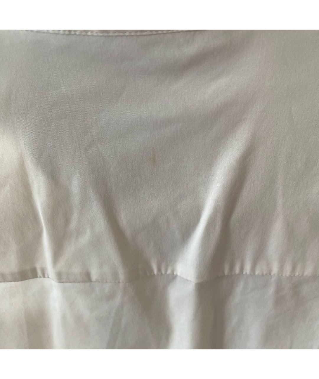 BRUNELLO CUCINELLI Белая хлопко-эластановая рубашка, фото 4
