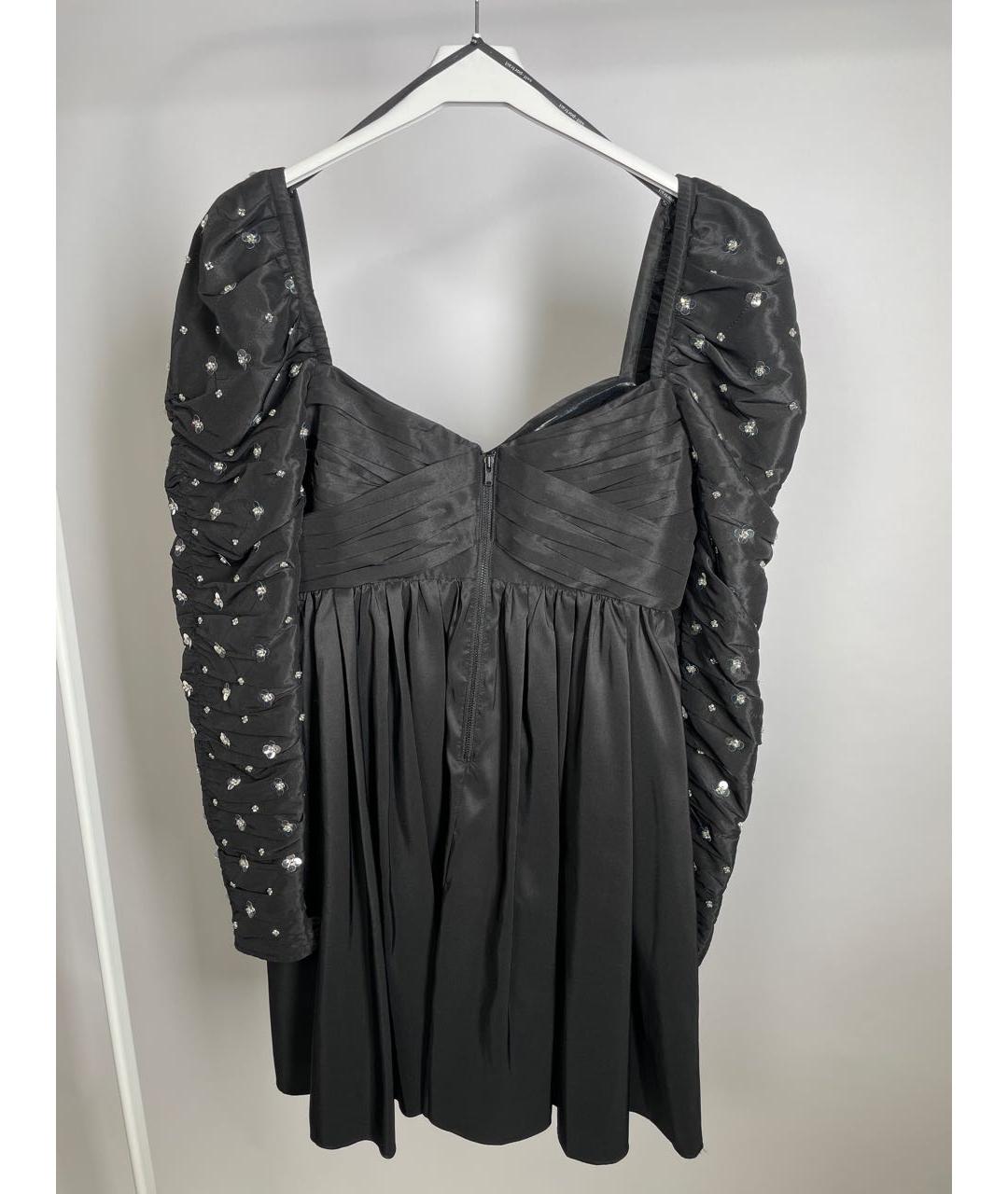 SELF-PORTRAIT Черное коктейльное платье, фото 2
