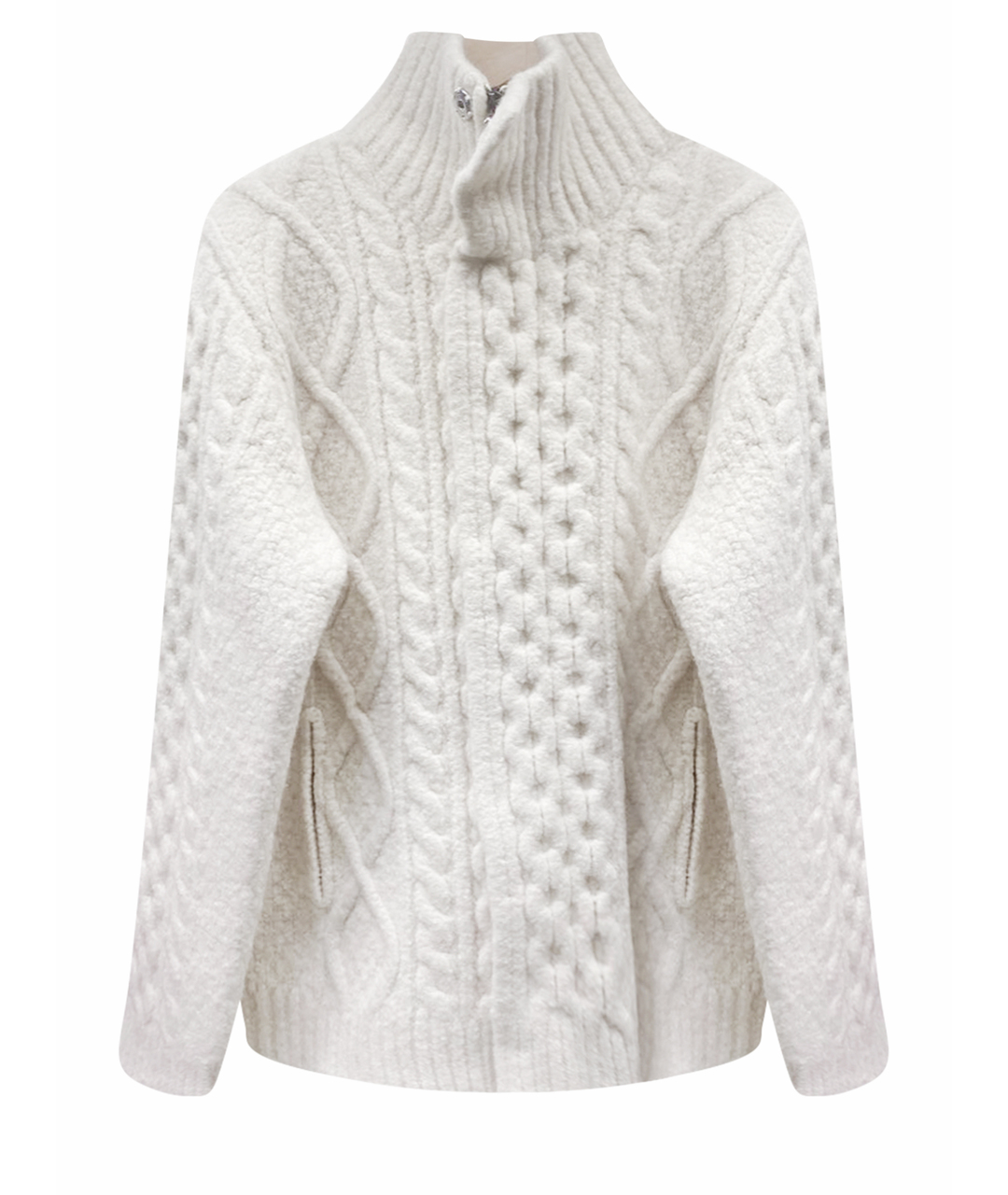 MAISON MARGIELA Белый шерстяной джемпер / свитер, фото 1