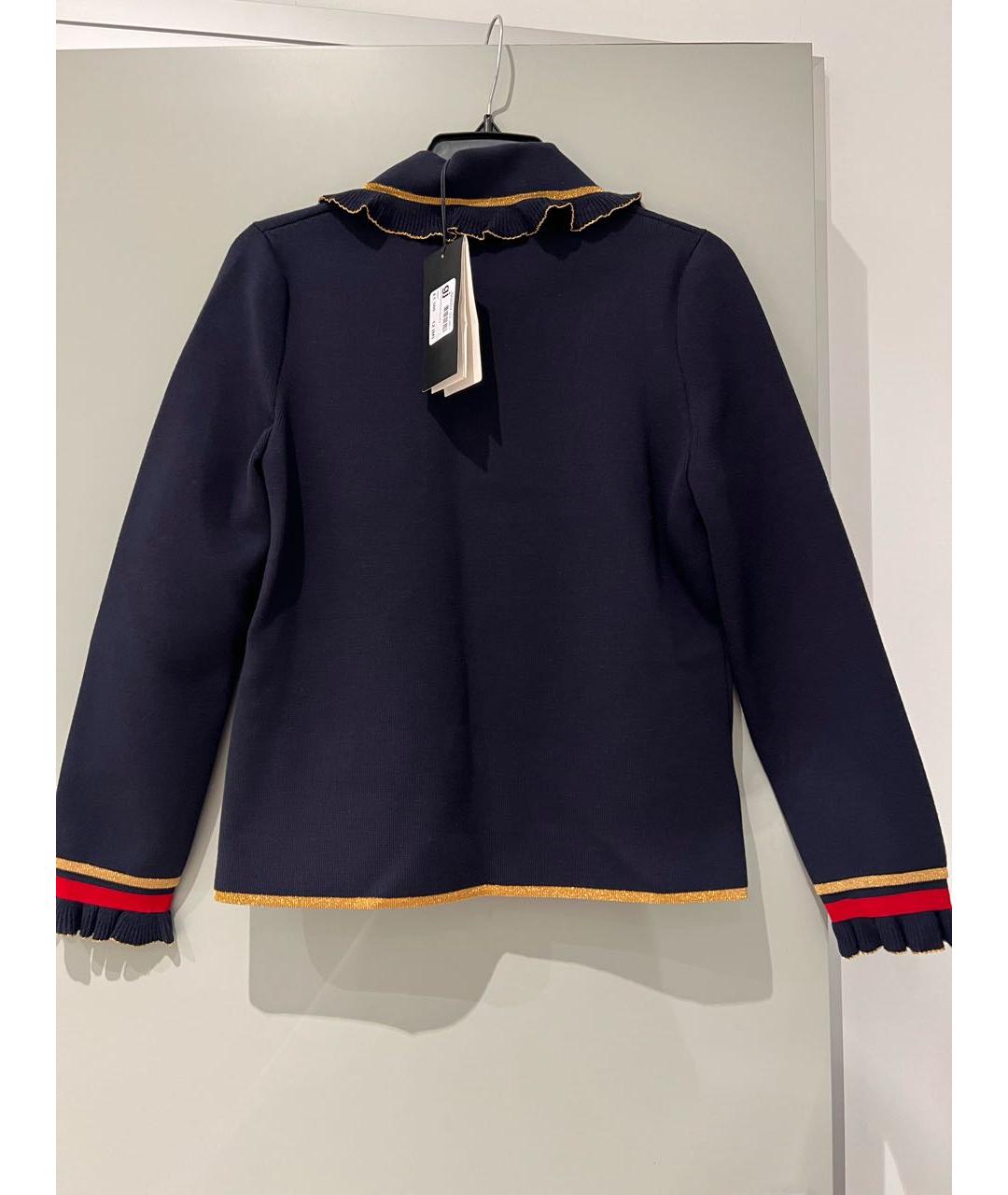 GUCCI Синий жакет/пиджак, фото 2