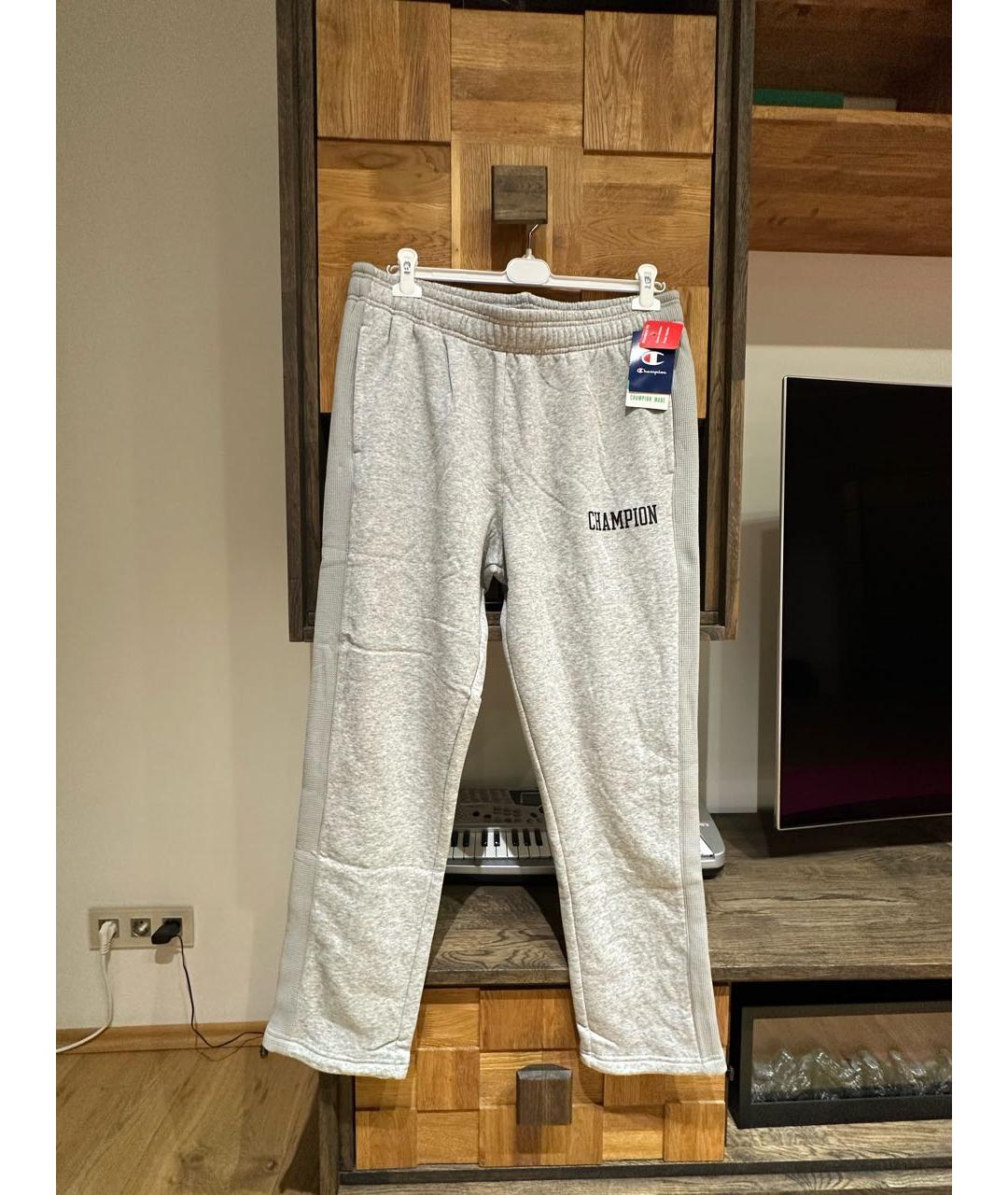CHAMPION Серый хлопковый спортивный костюм, фото 2