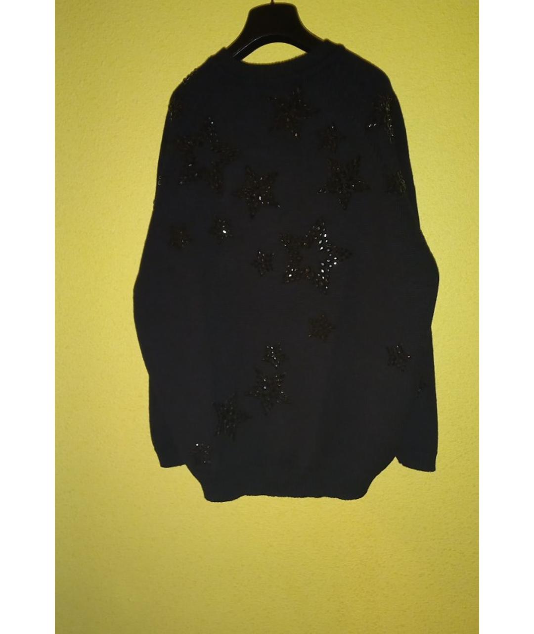GRAVITEIGHT Черный шерстяной джемпер / свитер, фото 2