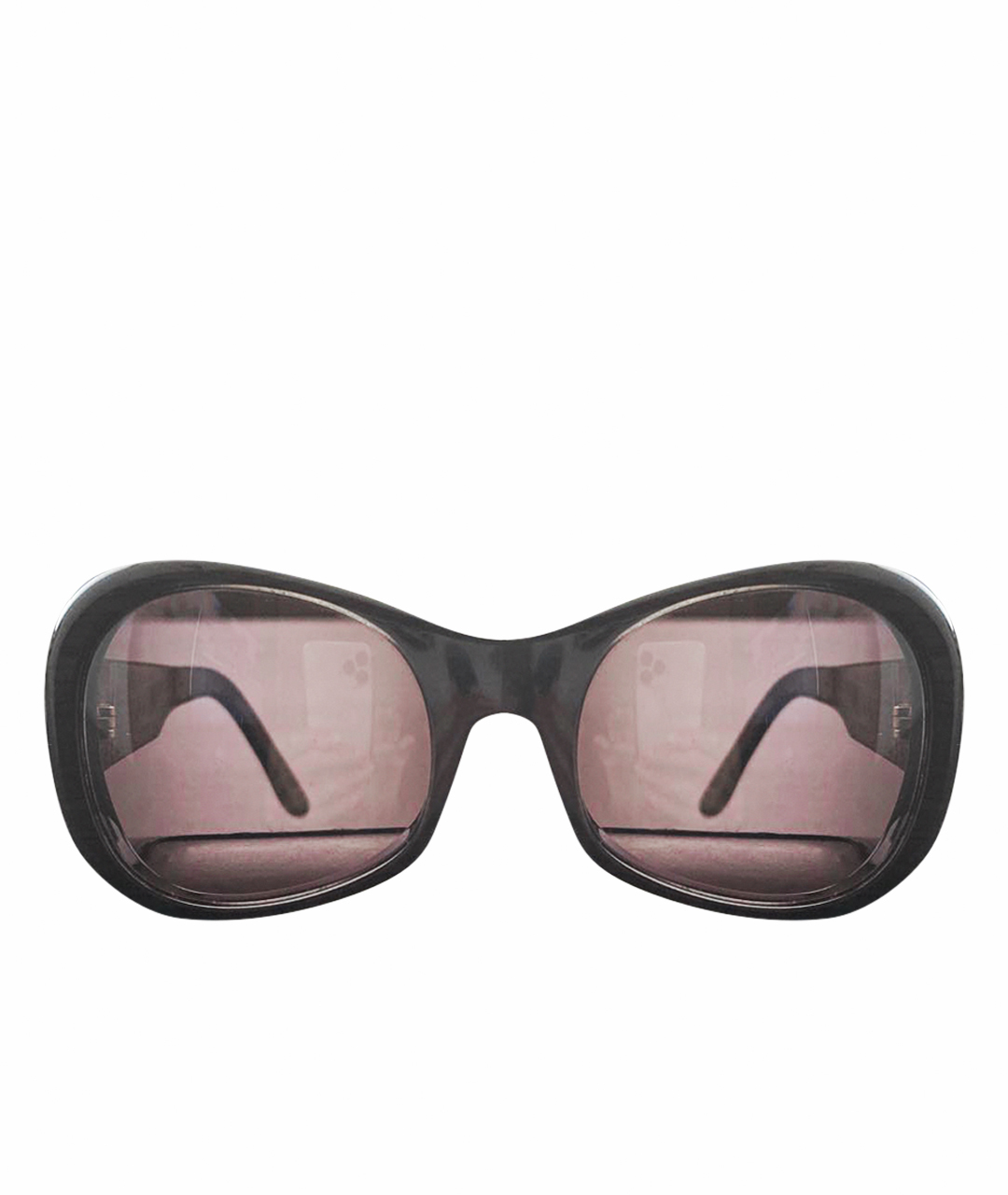 CARTIER Коричневые пластиковые солнцезащитные очки, фото 1