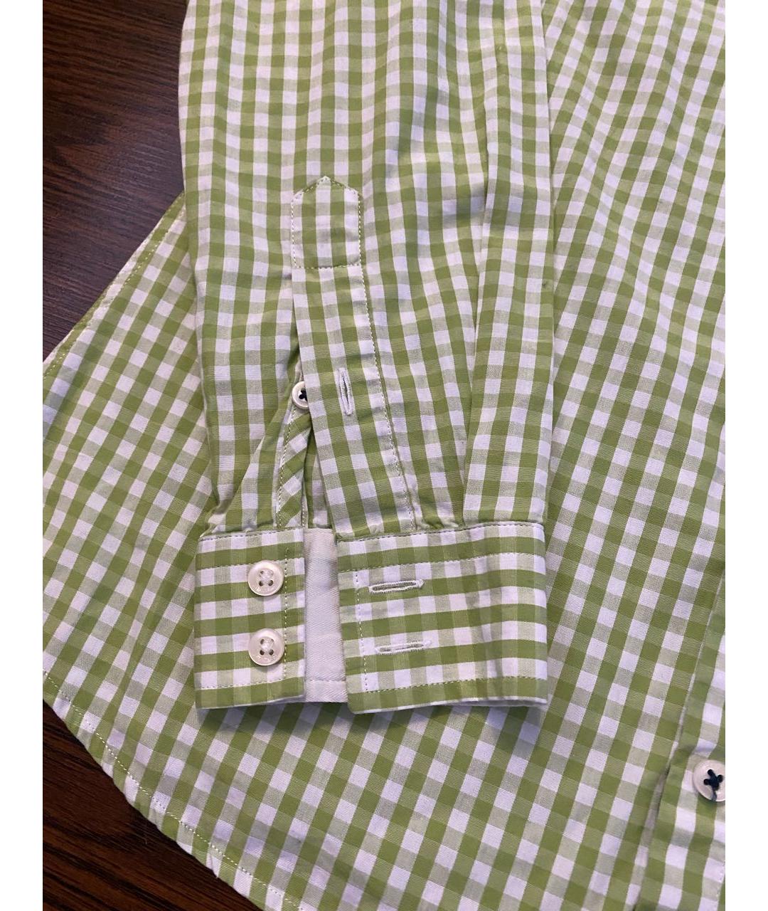 BARBOUR Зеленая хлопковая рубашка, фото 4