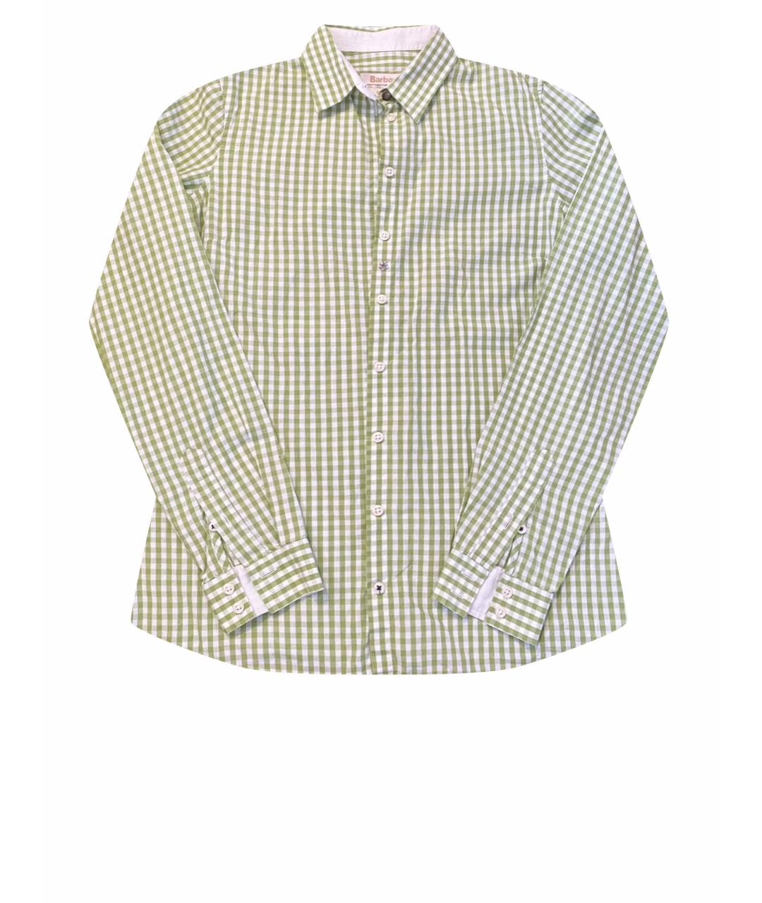 BARBOUR Зеленая хлопковая рубашка, фото 1