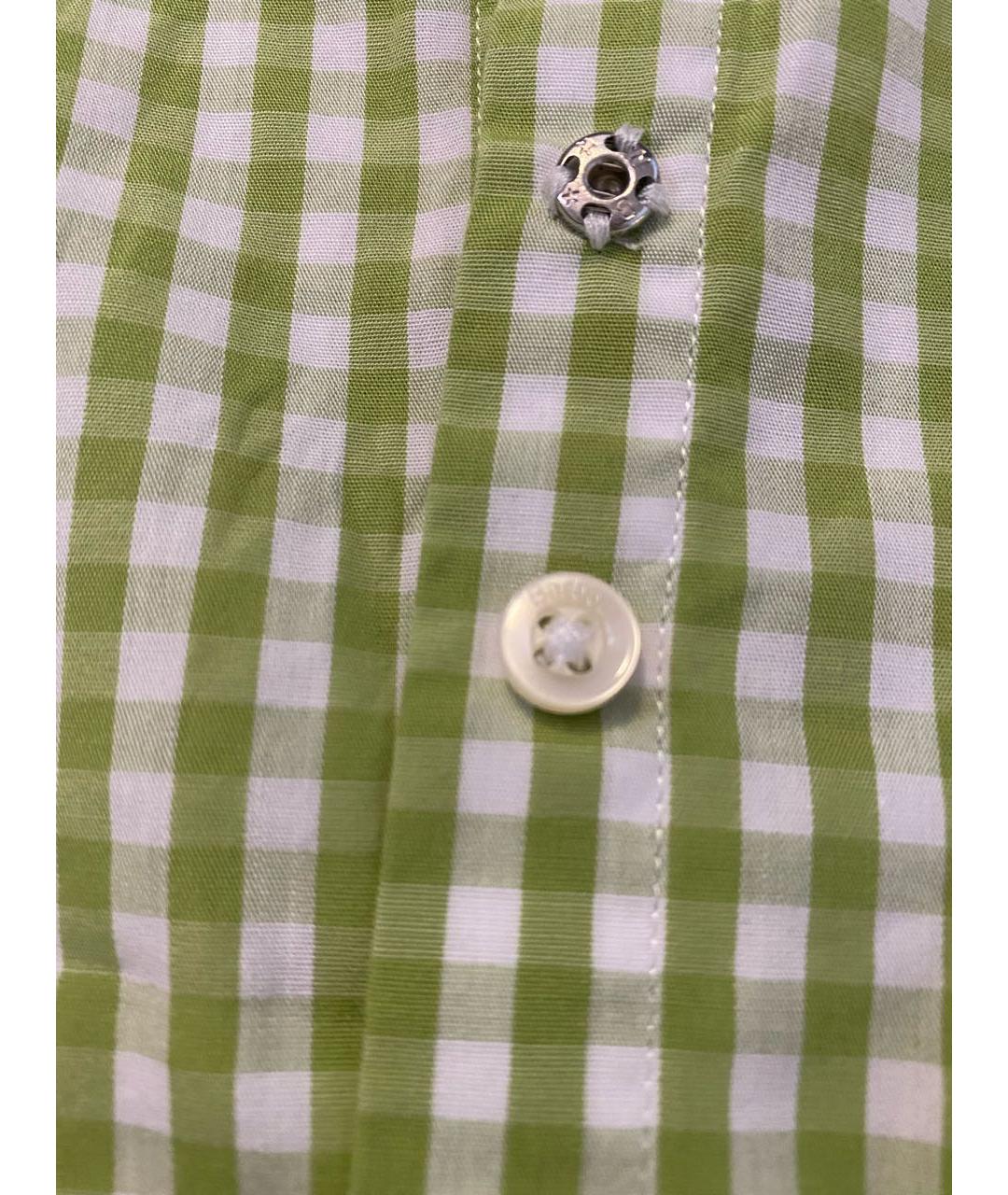BARBOUR Зеленая хлопковая рубашка, фото 3