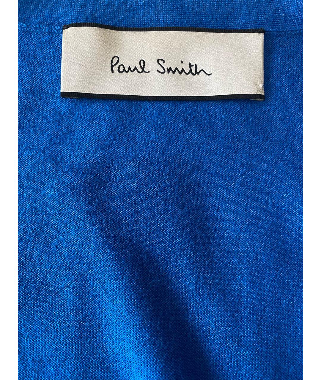 PAUL SMITH Синий джемпер / свитер, фото 4