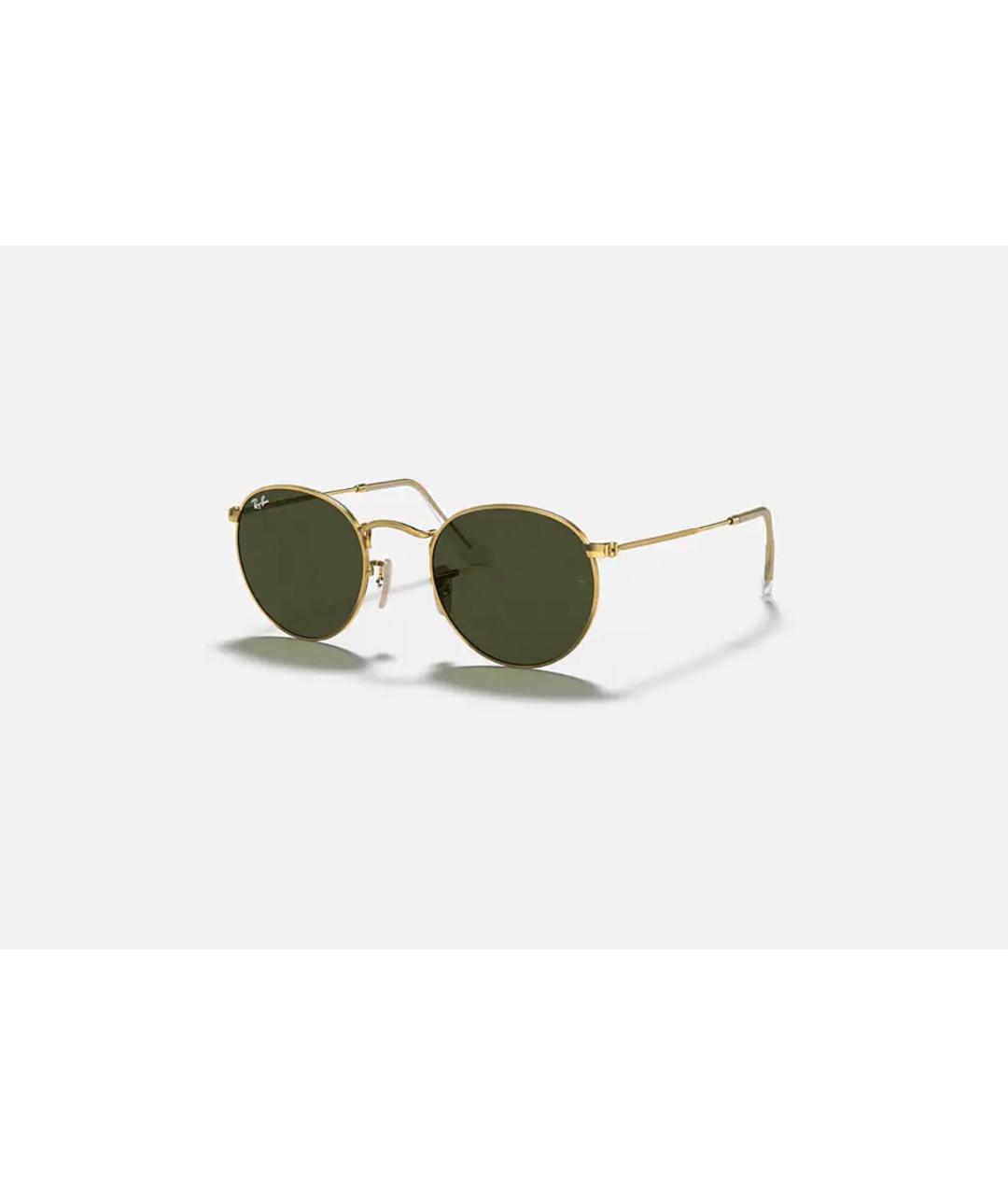 RAY BAN Черные пластиковые солнцезащитные очки, фото 2