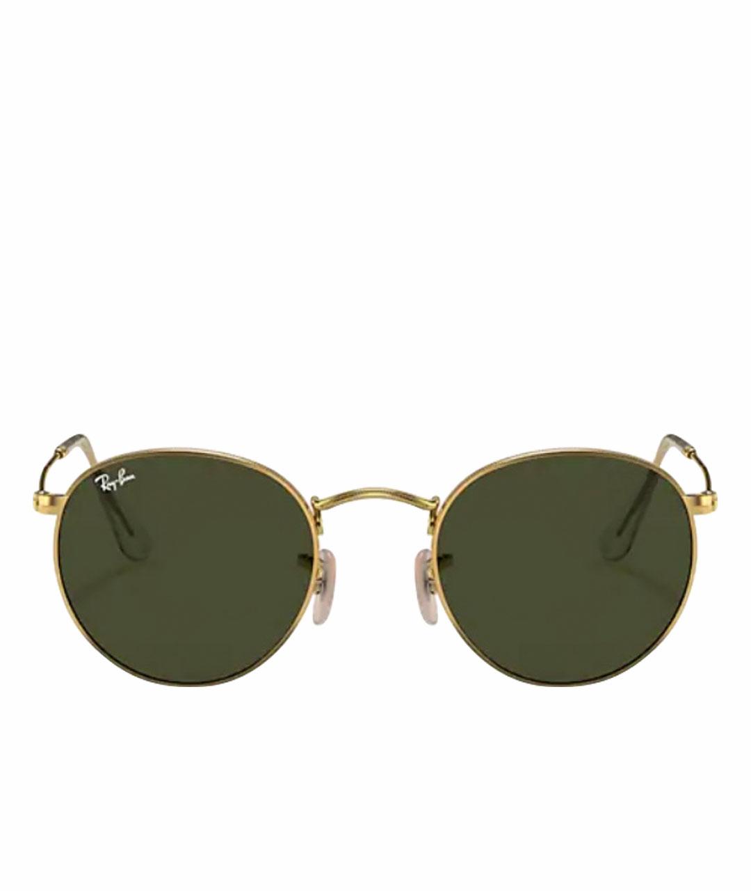 RAY BAN Черные пластиковые солнцезащитные очки, фото 1