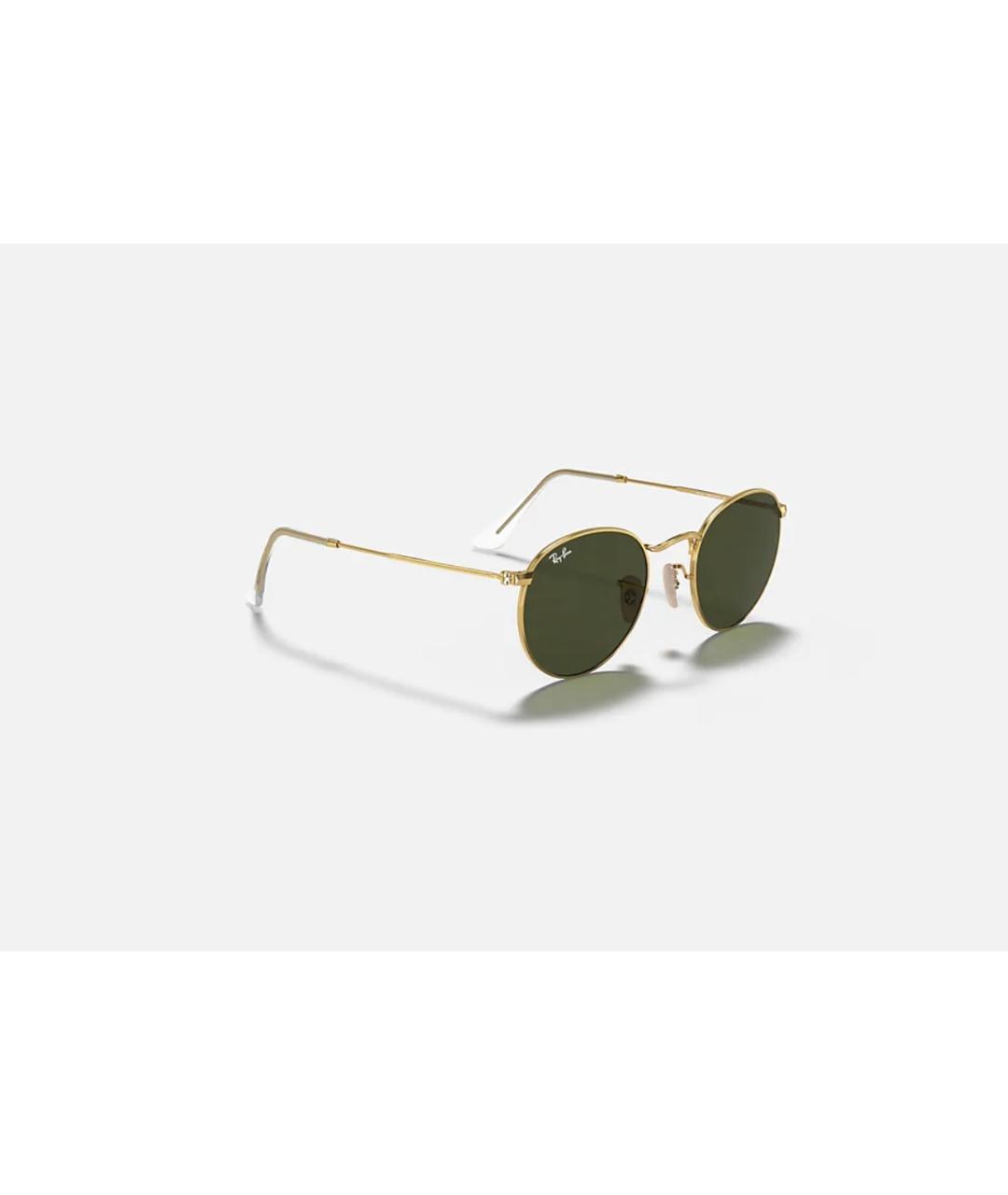 RAY BAN Черные пластиковые солнцезащитные очки, фото 3