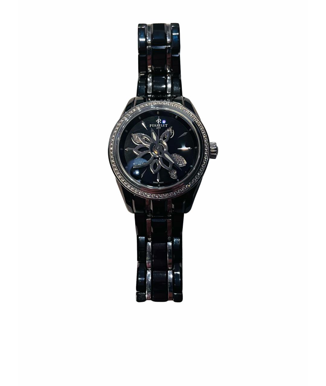 PERRELET Черные керамические часы, фото 1