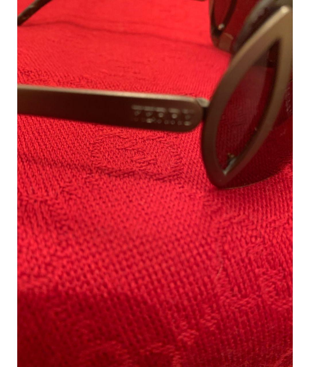 GIANFRANCO FERRE VINTAGE Коричневые металлические солнцезащитные очки, фото 3