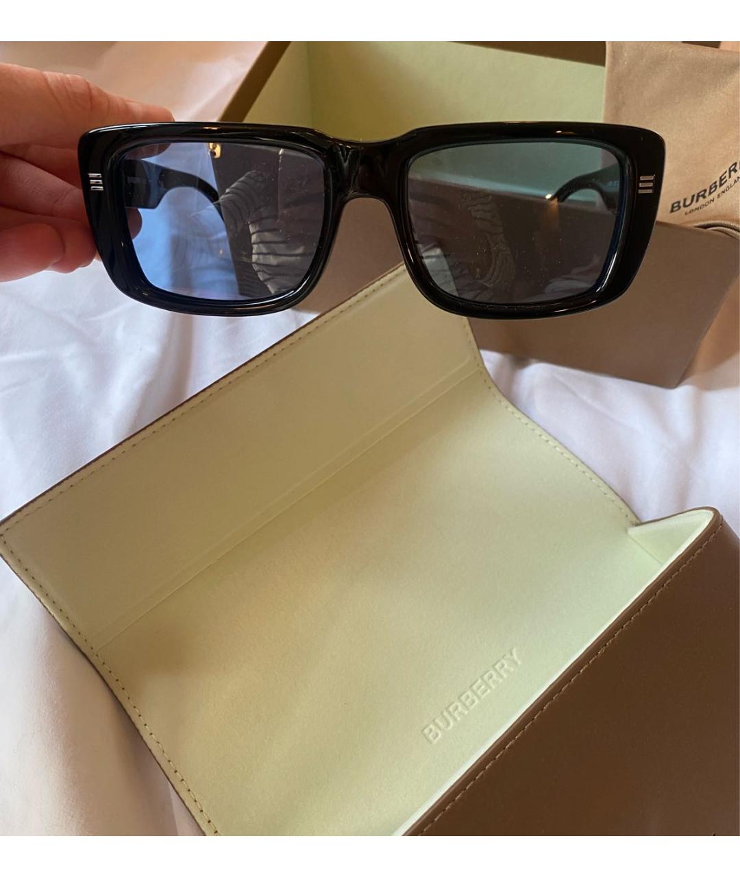 BURBERRY Пластиковые солнцезащитные очки, фото 9