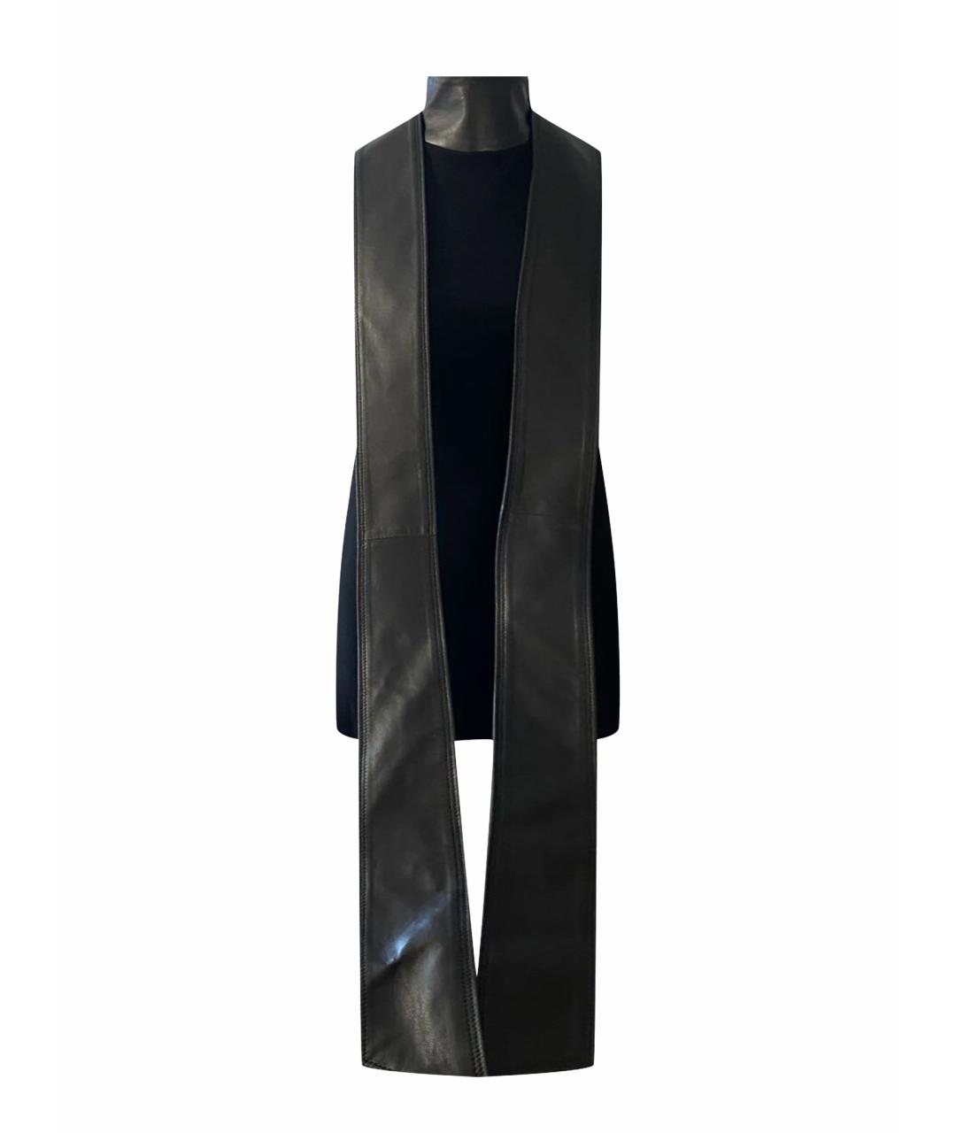 TOM FORD Черная вискозная майка, фото 1