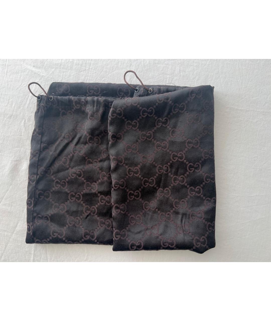 GUCCI Коричневая кожаная сумка с короткими ручками, фото 8