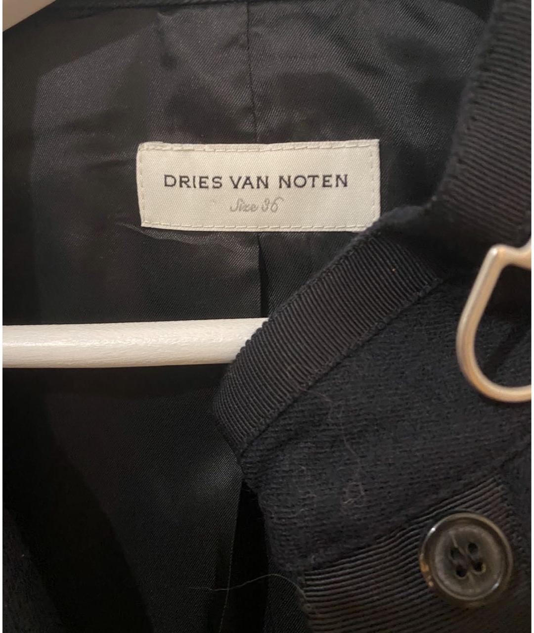 DRIES VAN NOTEN Черная куртка, фото 3