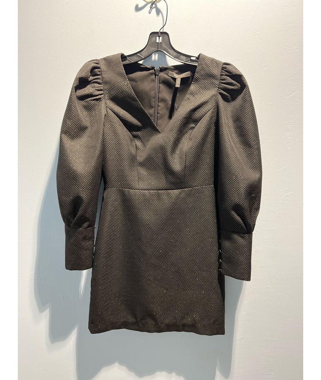 BCBG MAXAZRIA Черное полиэстеровое вечернее платье, фото 5