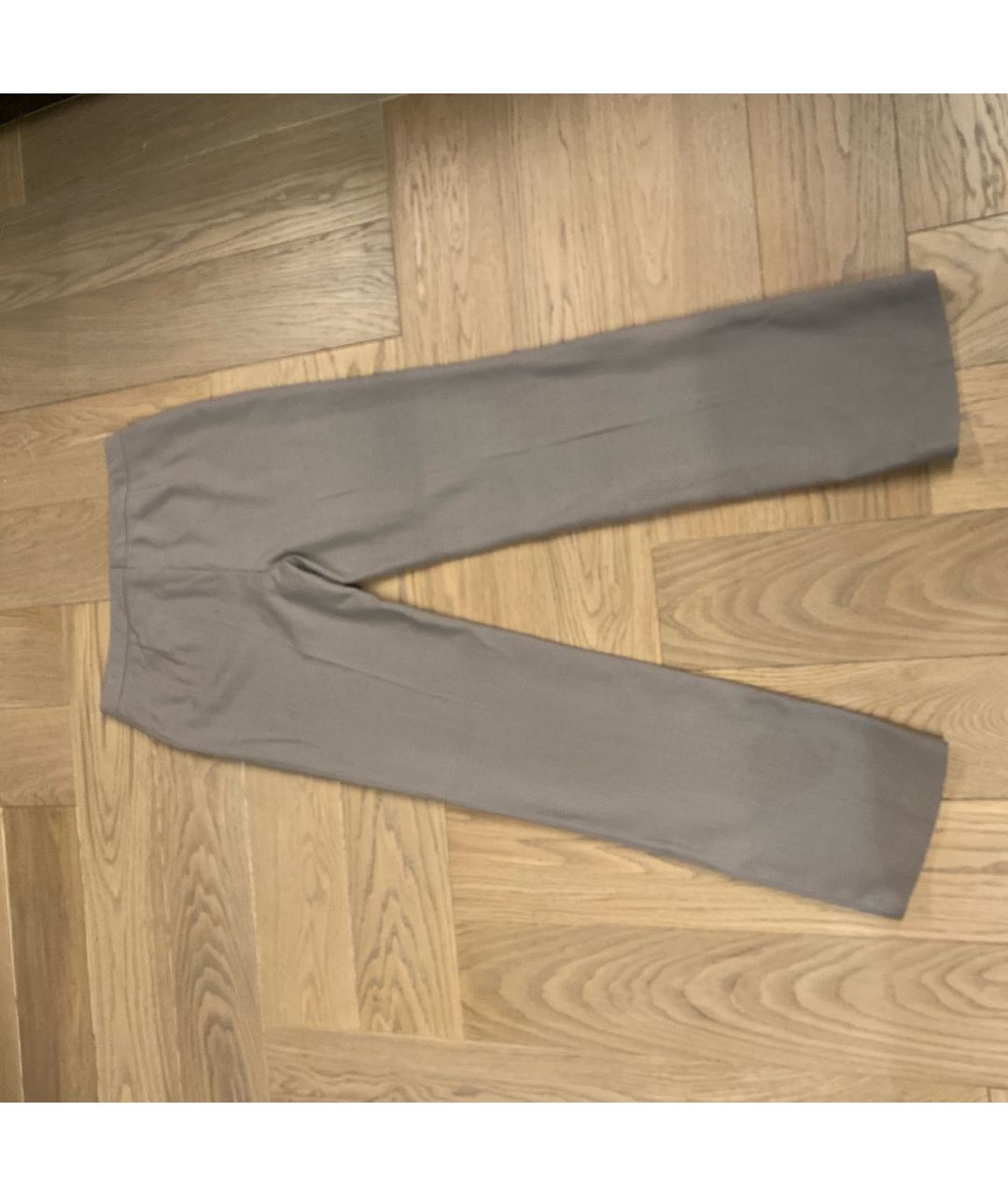 ESCADA Бежевые шерстяные прямые брюки, фото 2