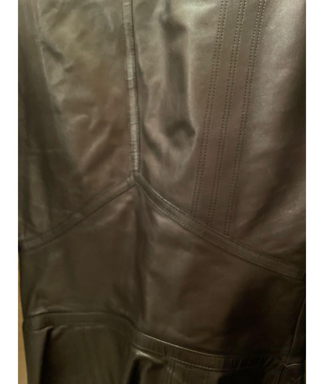 GUCCI Черный кожаный жакет/пиджак, фото 6