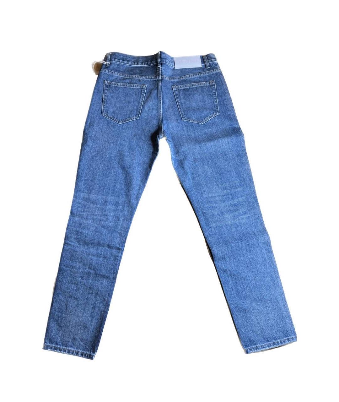 AMBUSH Синие хлопковые прямые джинсы, фото 2