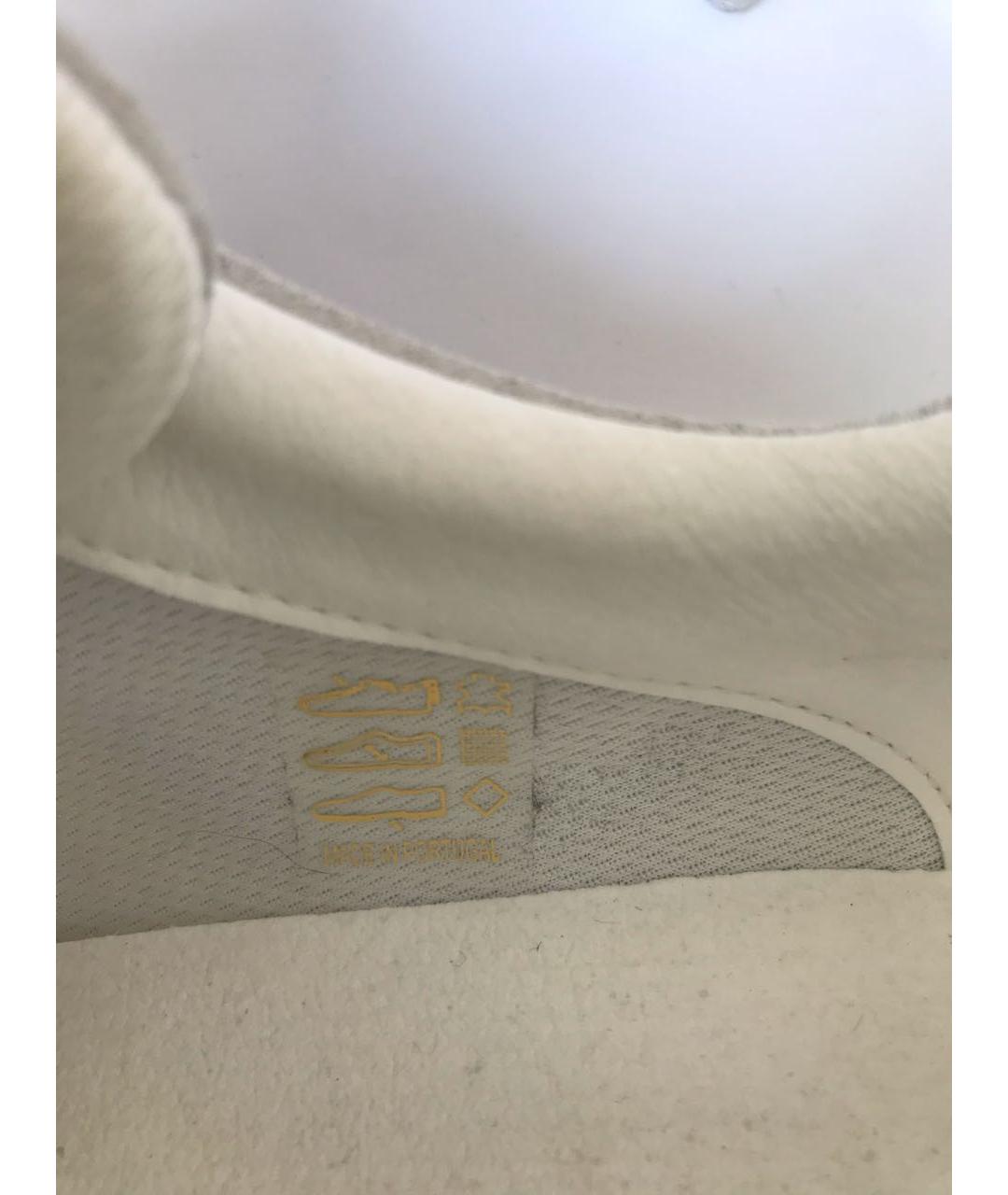 A-COLD-WALL* Белые кожаные низкие кроссовки / кеды, фото 6