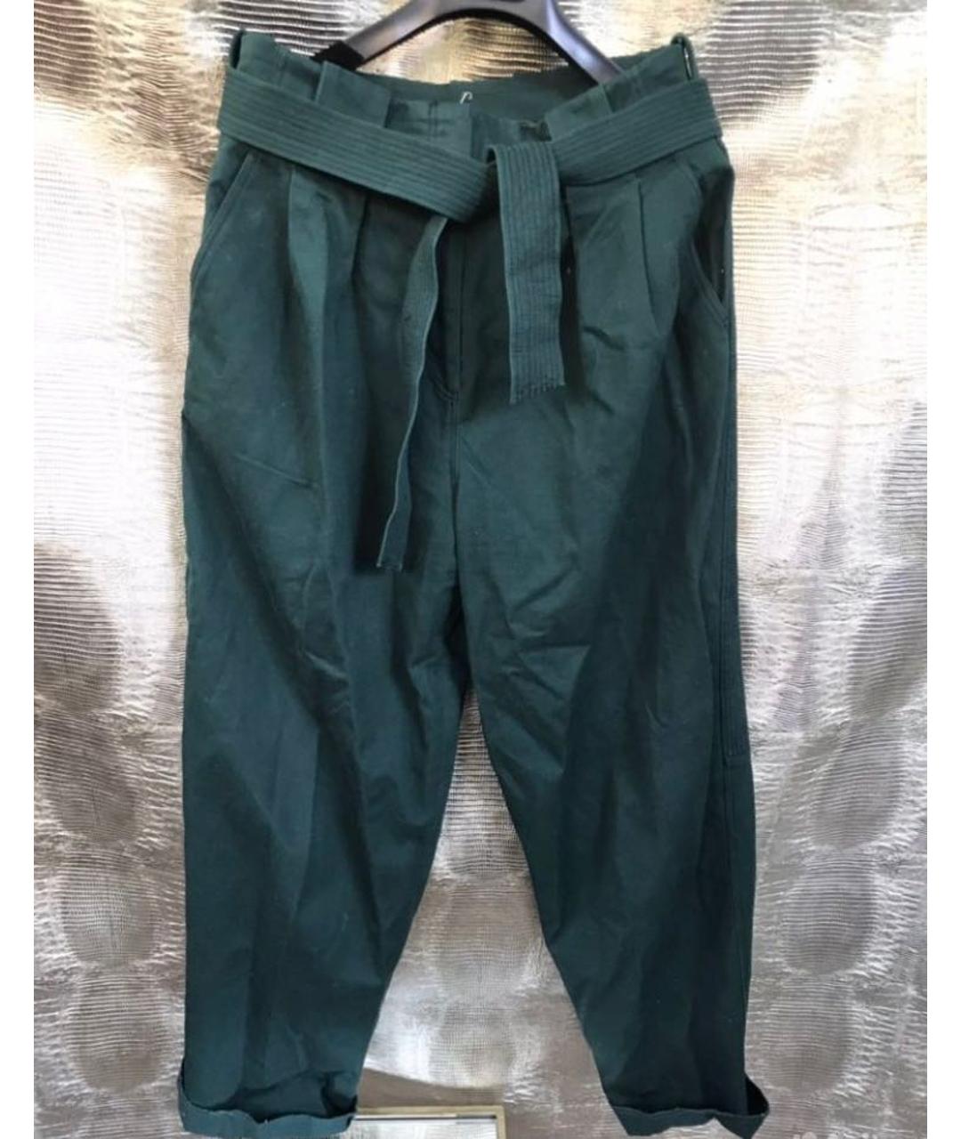 SANDRO Зеленые брюки широкие, фото 2