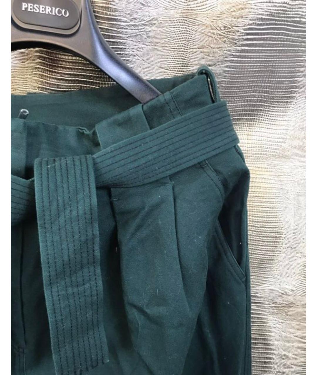 SANDRO Зеленые брюки широкие, фото 3