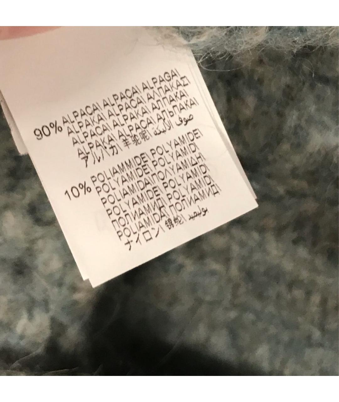 BRUNELLO CUCINELLI Голубой джемпер / свитер, фото 7