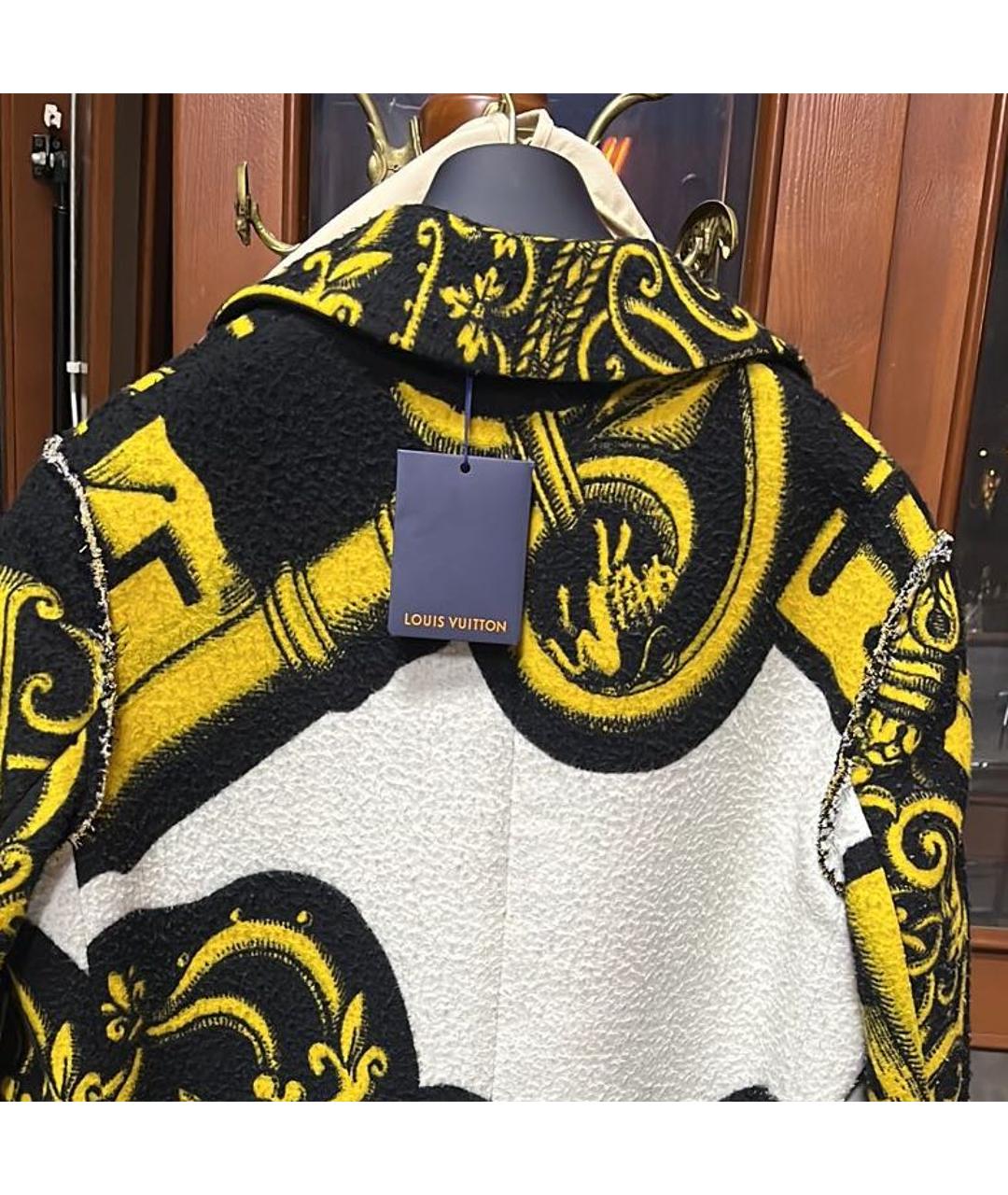LOUIS VUITTON Шерстяное пальто, фото 4