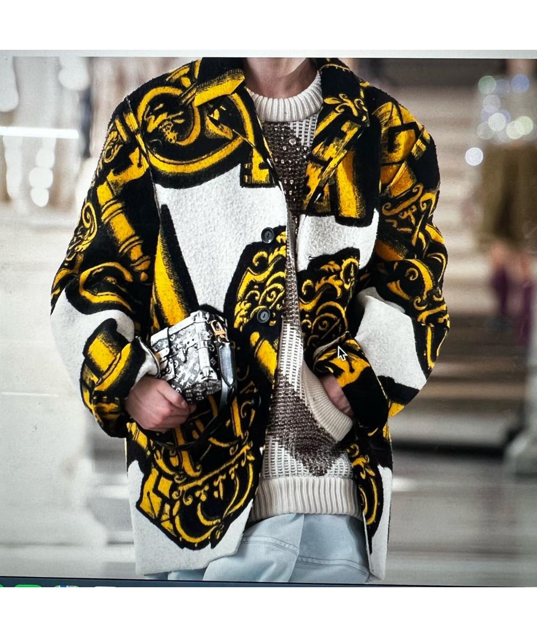 LOUIS VUITTON Шерстяное пальто, фото 2