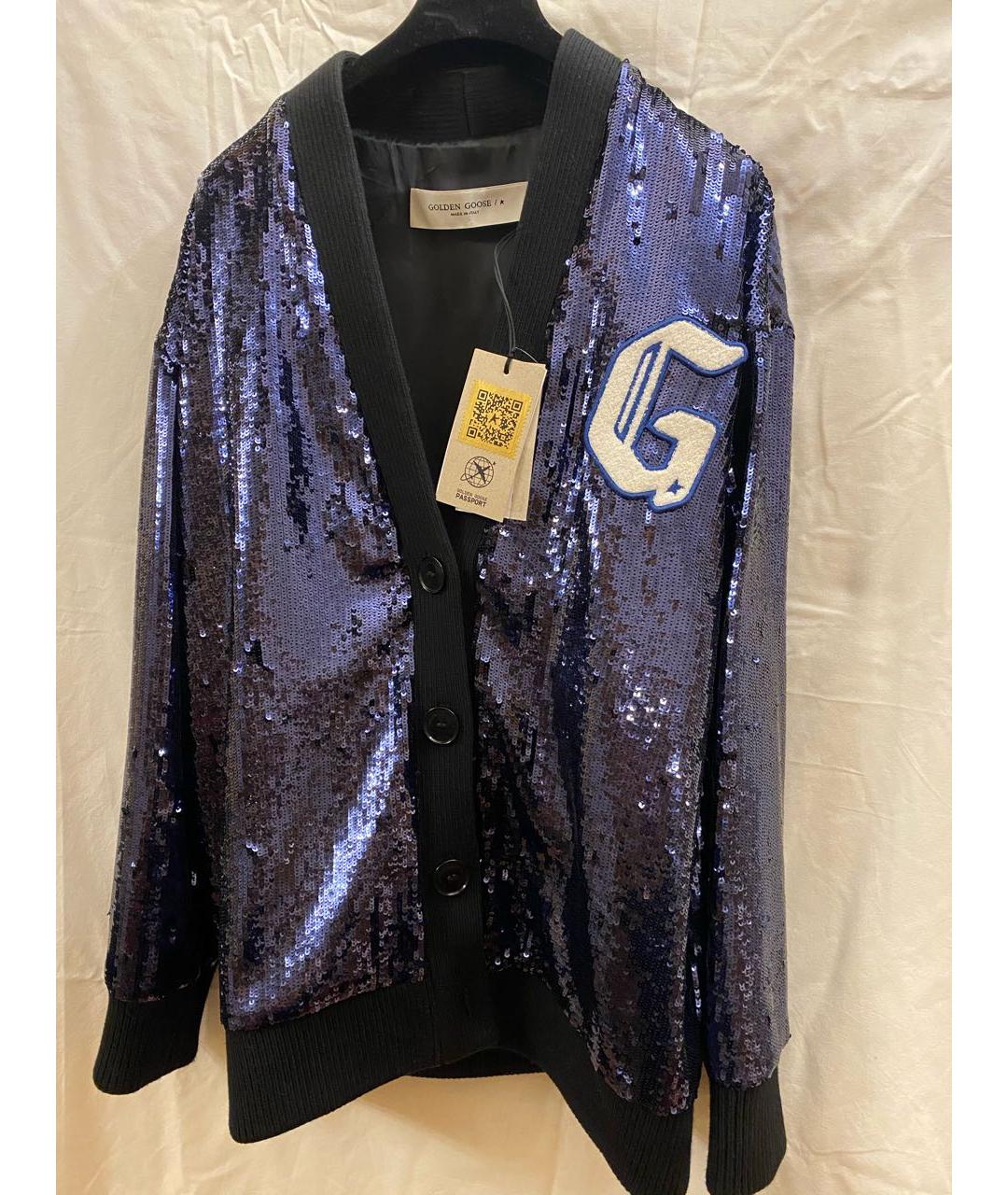 GOLDEN GOOSE DELUXE BRAND Фиолетовый вискозный жакет/пиджак, фото 5