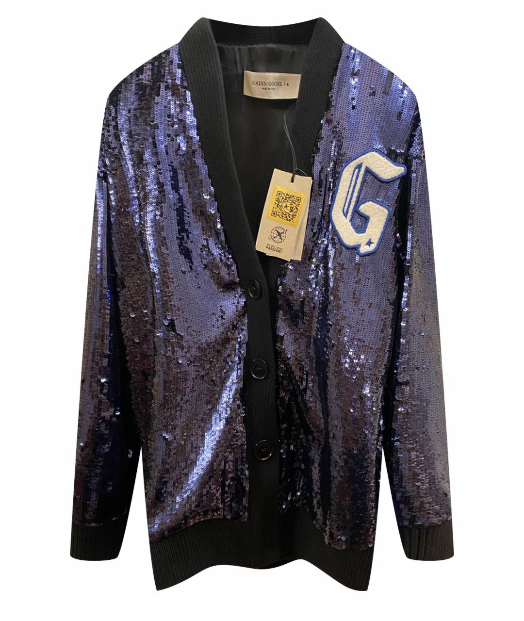 GOLDEN GOOSE DELUXE BRAND Фиолетовый вискозный жакет/пиджак, фото 1