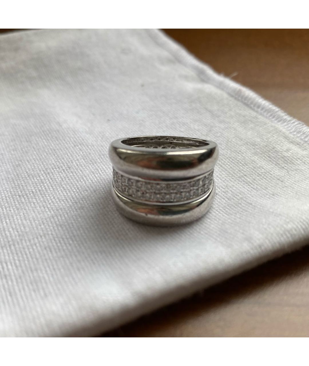 CHOPARD Белое кольцо из белого золота, фото 5