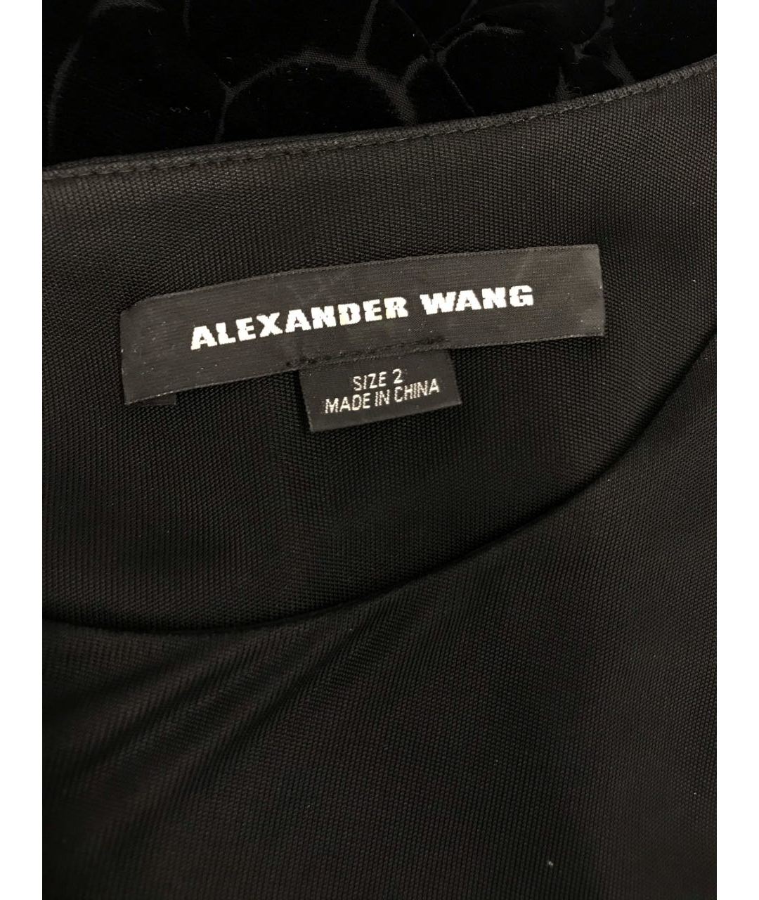 ALEXANDER WANG Черное платье, фото 4