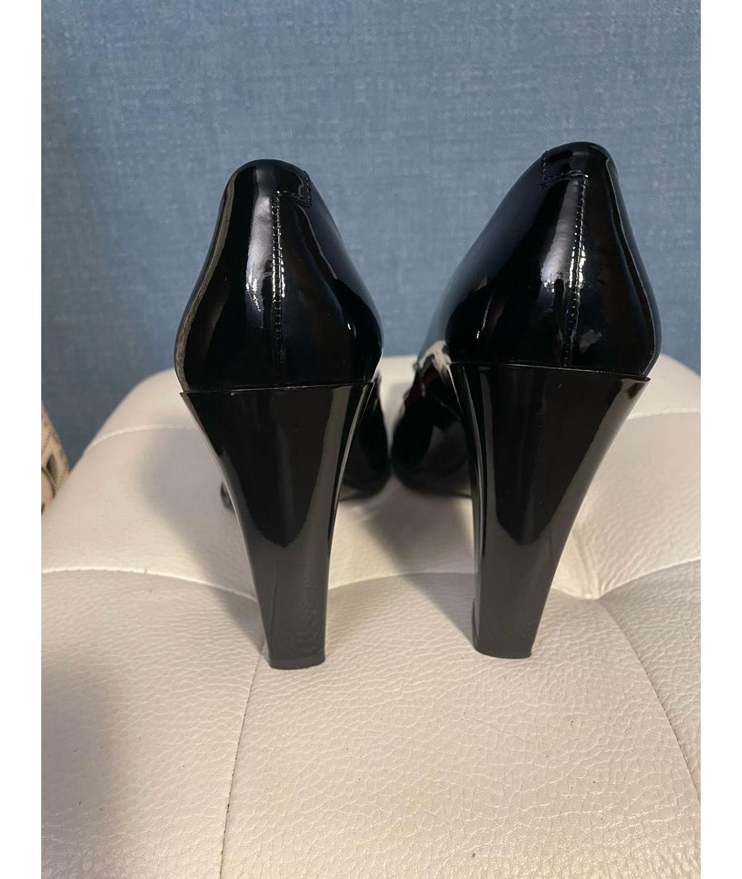 ROGER VIVIER Черные туфли из лакированной кожи, фото 4