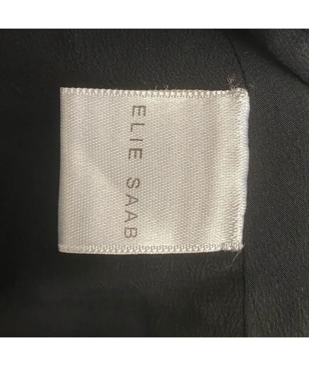 ELIE SAAB Черный кожаный жакет/пиджак, фото 3